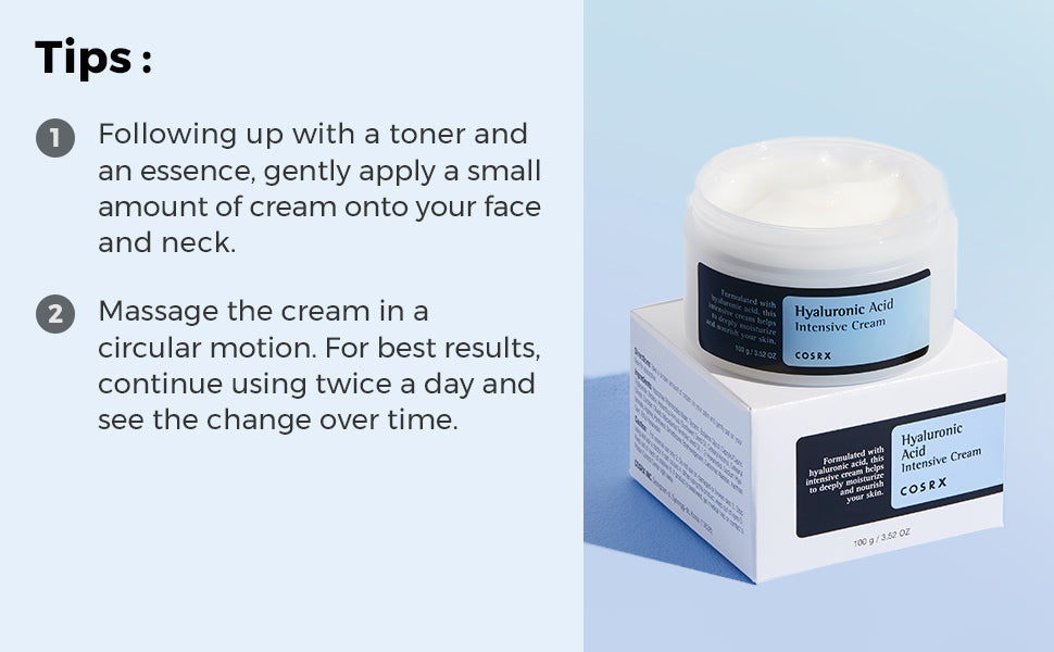 COSRX - HYALURONIC ACID CREAM