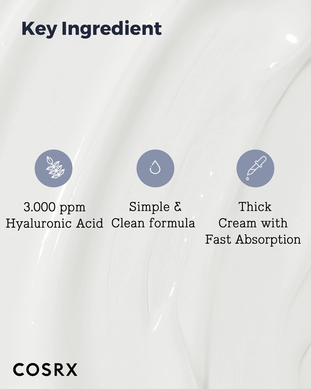 COSRX - HYALURONIC ACID CREAM