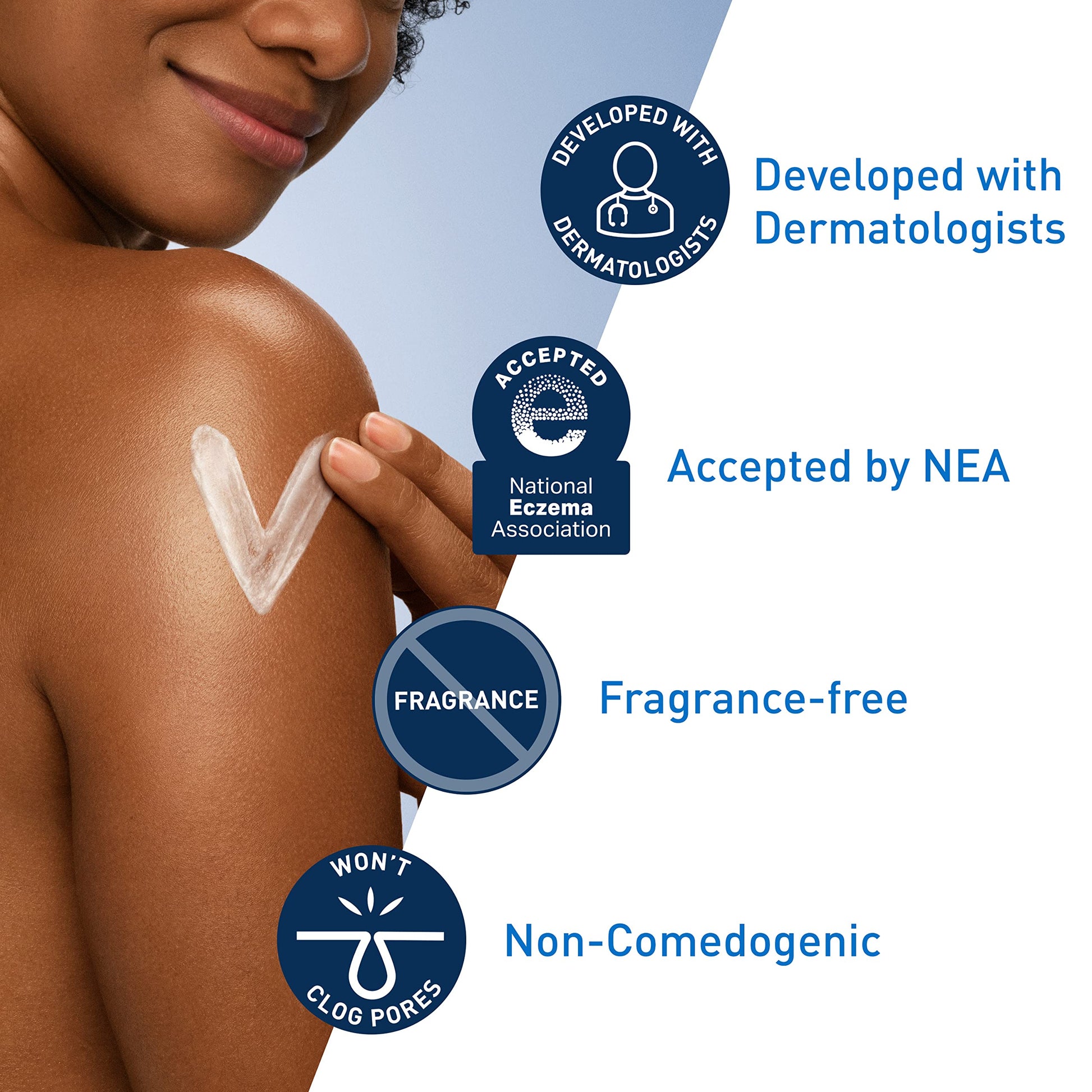 CeraVe Daily Moisturizing Lotion for Dry Skin | Body Lotion & Facial Moisturizer with Hyaluronic Acid and Ceramides