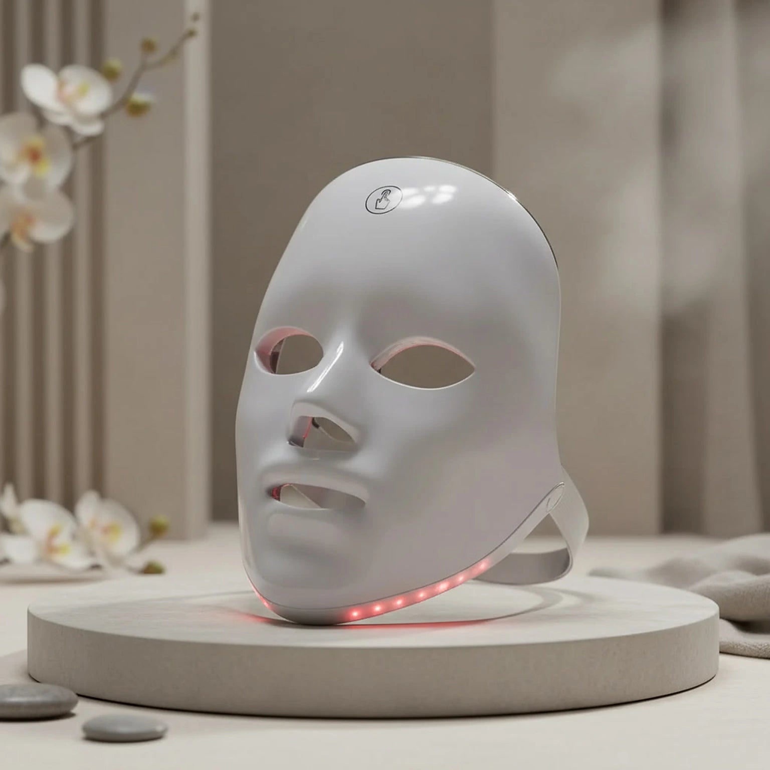 Masque LED Visage Rechargeable 7 Couleurs Pour Peau